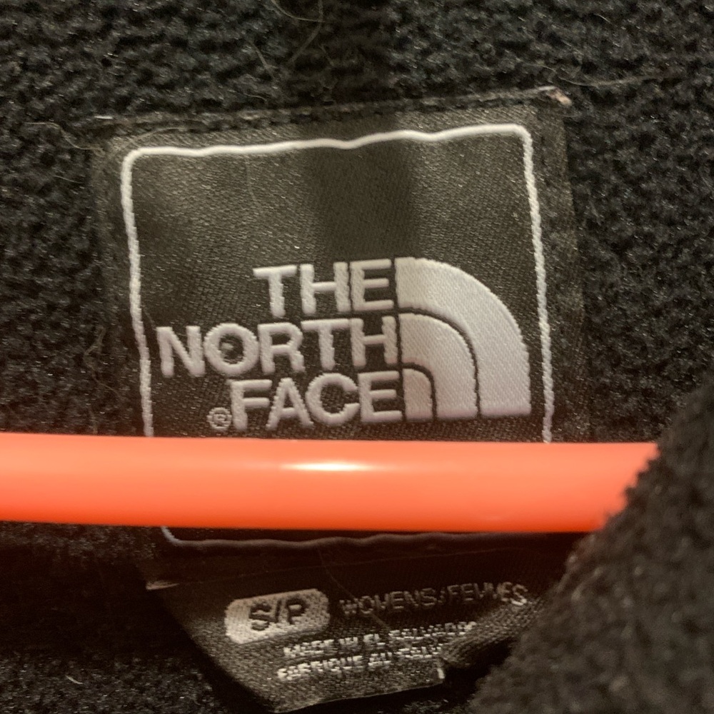 The North Face Women’s Small Hybrid Fleece Jacket Insulated Front Black Full Zip - Picture 2 of 8